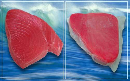 Cá ngừ cắt lát xông CO	
